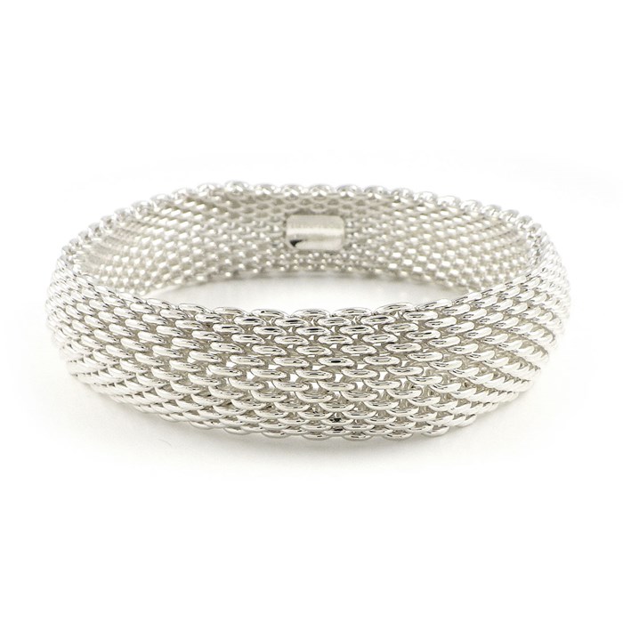 楽天市場】ティファニー Tiffany & Co. バングル サマセット メッシュ
