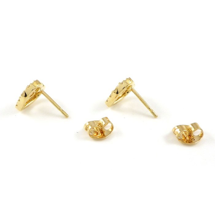 楽天市場】タサキ 田崎真珠 TASAKI ピアス ハート パヴェ ダイヤモンド