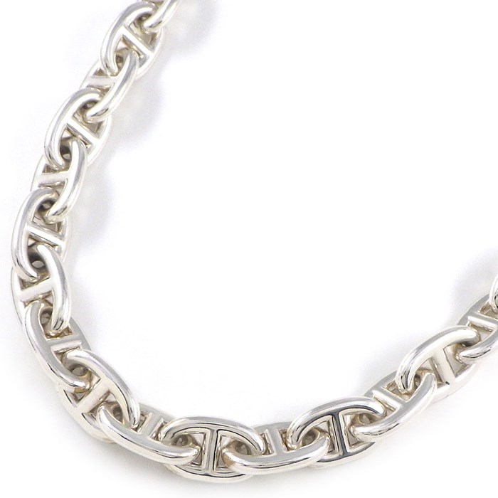 楽天市場】エルメス HERMES ネックレス シェーヌダンクル MM/36コマ