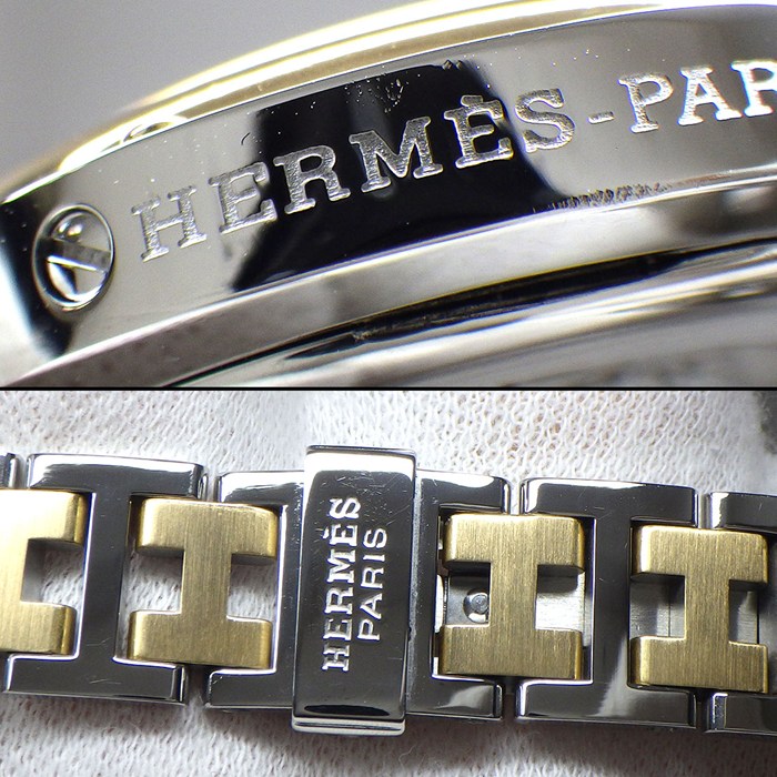 楽天市場】エルメス HERMES 腕時計 クリッパー CL4.220 ホワイト文字盤