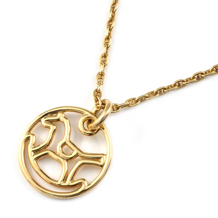 楽天市場】エルメス HERMES ネックレス ダダ K18PG 【中古