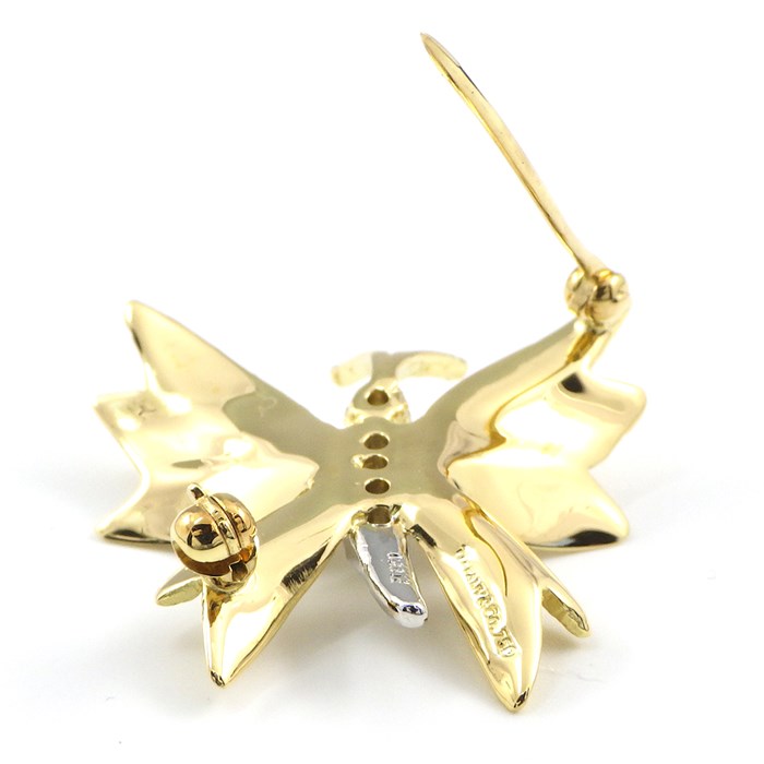 楽天市場】ティファニー Tiffany & Co. ブローチ バタフライモチーフ