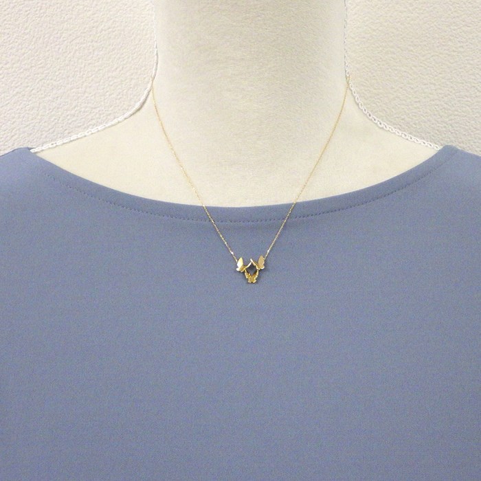 楽天市場】アーカー AHKAH ネックレス パピヨンブリリアン バタフライ