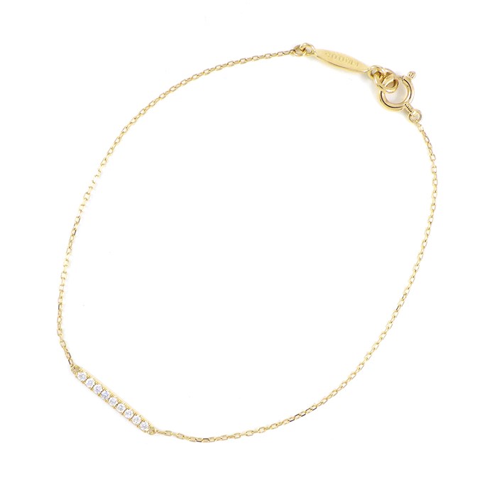 楽天市場】アーカー AHKAH ブレスレット ティナ バー ダイヤモンド