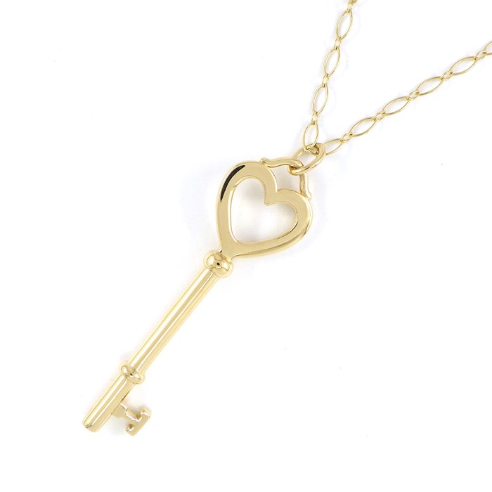 楽天市場】ティファニー Tiffany & Co. ロングネックレス ハートキー