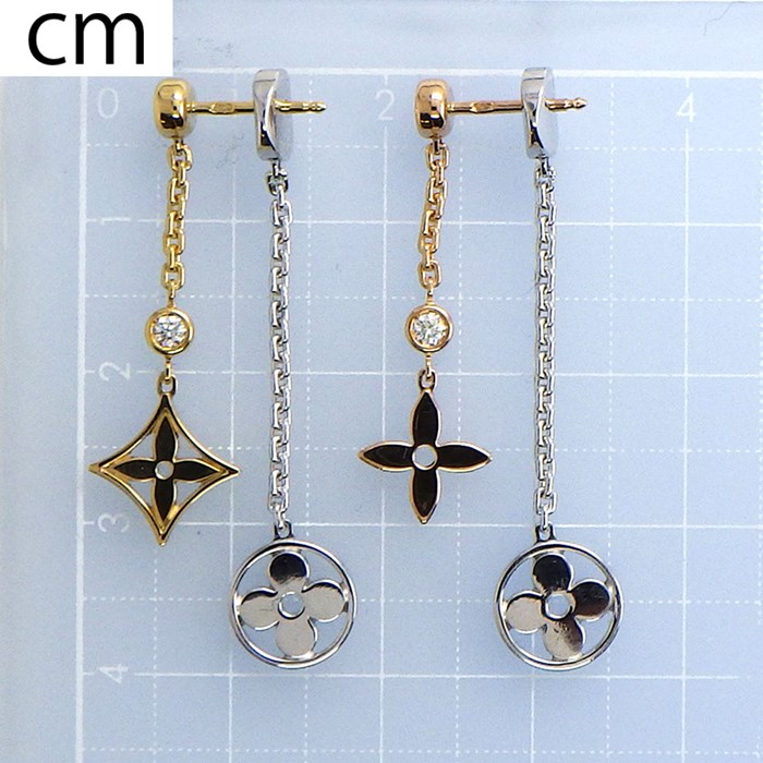 楽天市場】ルイ・ヴィトン LOUIS VUITTON ピアス ブックル ドレイユ