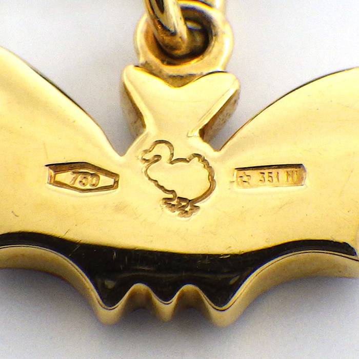 楽天市場】ポメラート Pomellato ネックレス ドド DoDo コウモリ