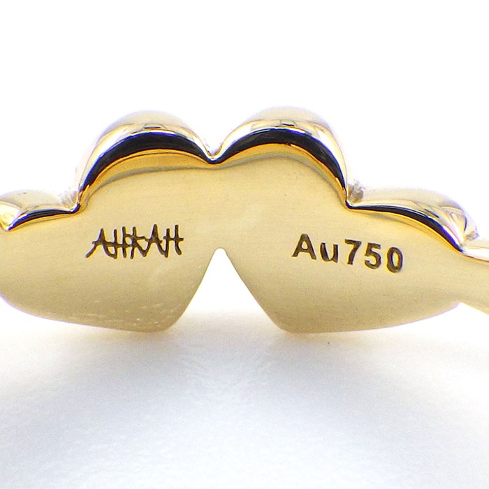 楽天市場】アーカー AHKAH リング アンハートパヴェミディ