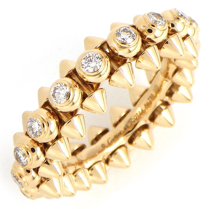 楽天市場】カルティエ Cartier リング クラッシュドゥ N4765400 フル