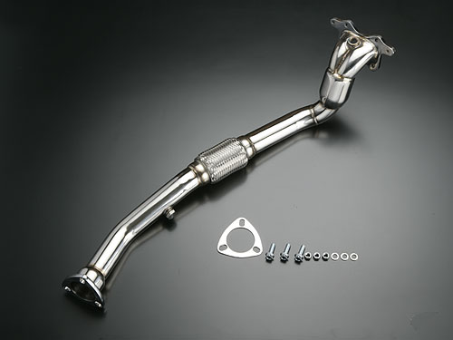 J'S RACINGSUSサーキットコンバーター シビックFN2 触媒ストレート J'S RACING/ジェイズレーシング SUSサーキットコンバーター シビック