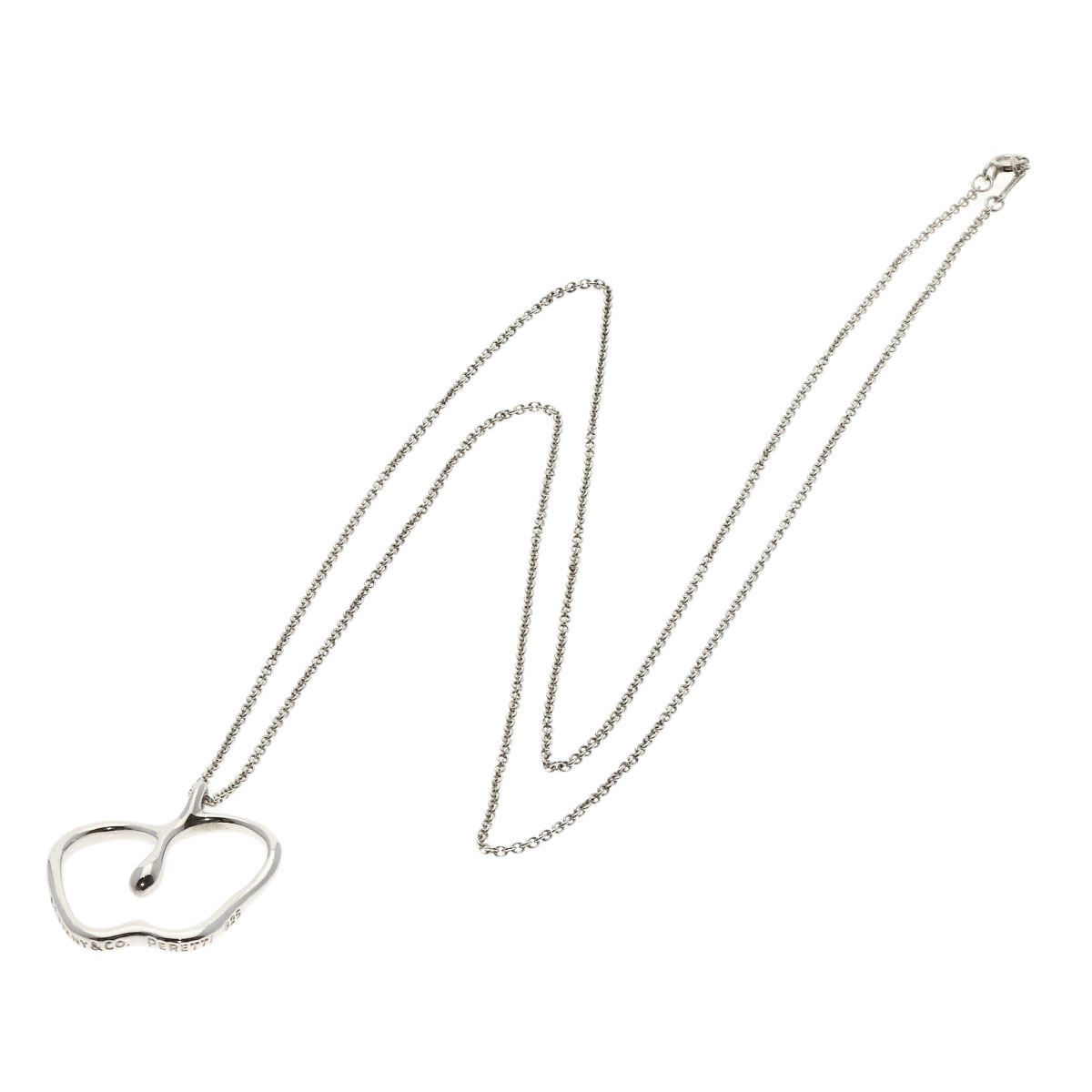 楽天市場】ティファニー アップル ラージ ネックレス シルバー