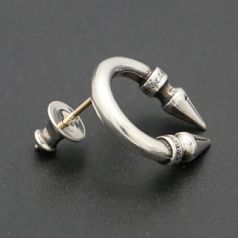 楽天市場】クロムハーツ 【CHROMEHEARTS】ダブル スパイク ピアス
