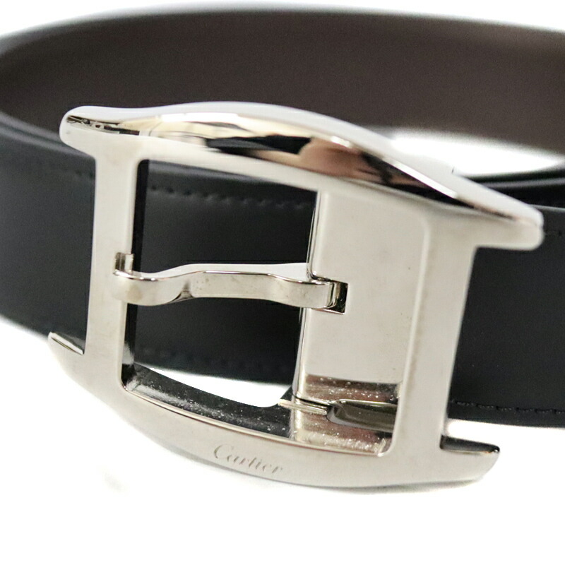 楽天市場】Cartier【カルティエ】L5000387 リバーシブル ベルト 90.0cm