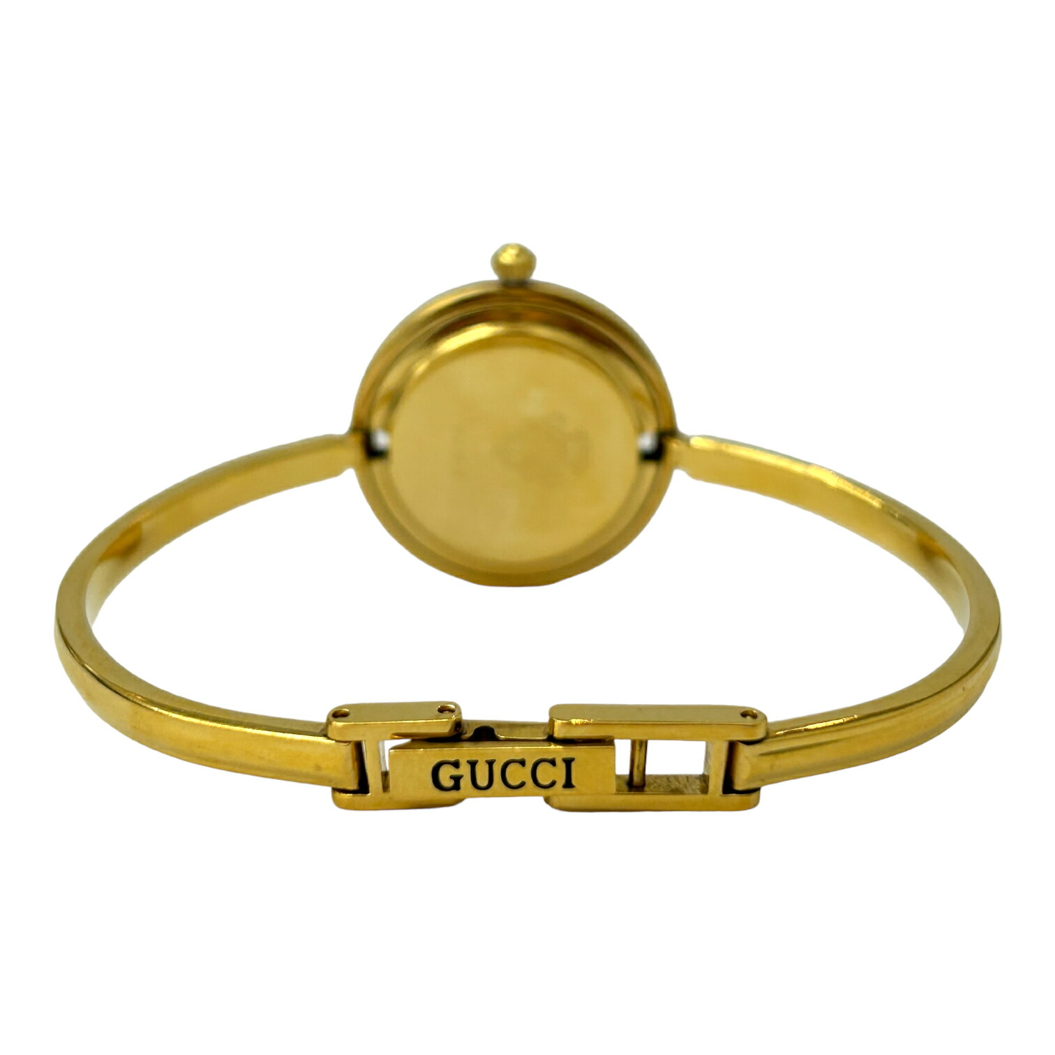 1円 グッチ 腕時計 11/12 レディース クォーツ 金色系 中古｜GUCCI