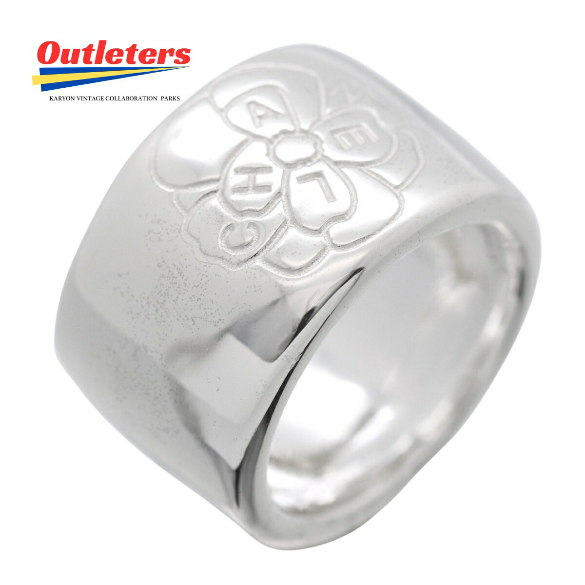 楽天市場】【動画有 11号】シャネル CHANEL カメリア ロゴ リング 指輪