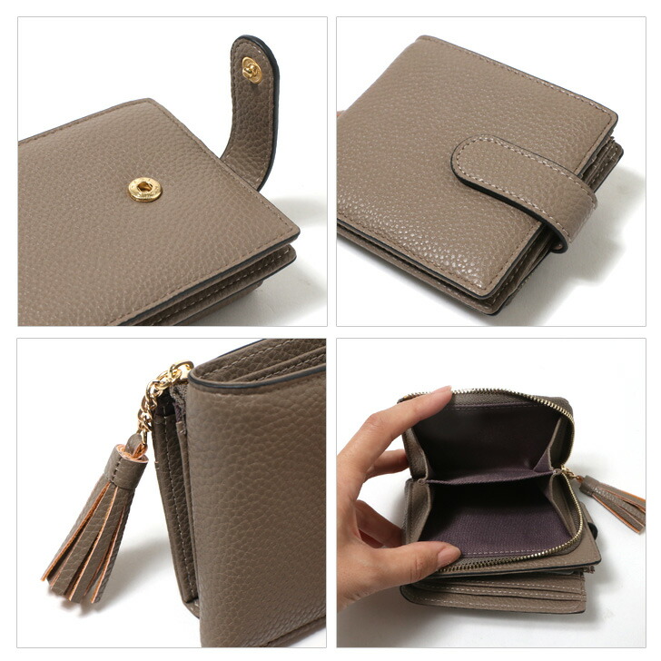 楽天市場】＼本日店内EVENT／ POINT 送料無料 ベルト付き 二つ折り財布