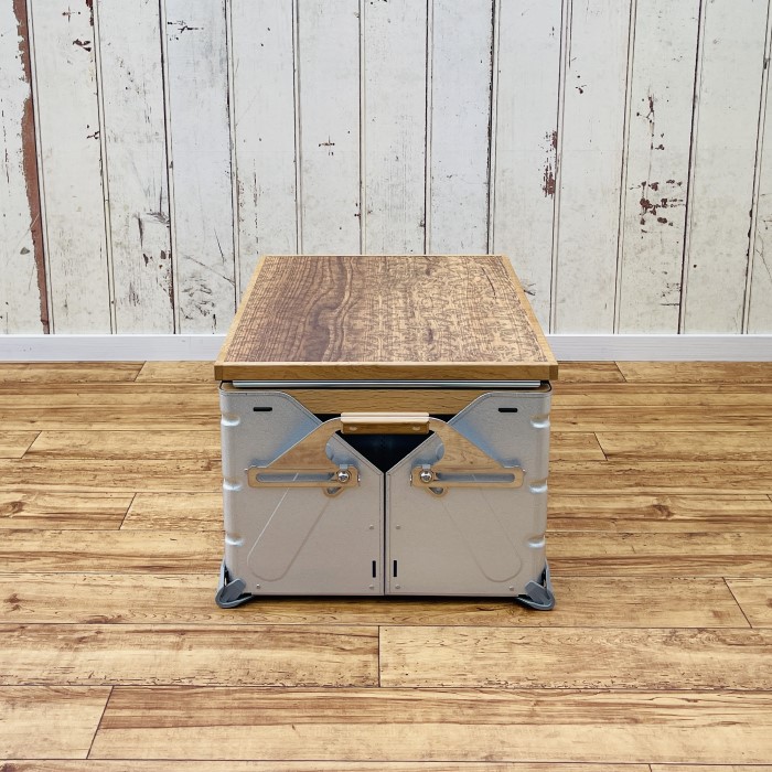 楽天市場】シェルフコンテナ 50タイプ専用 スライドレール式天板 木目