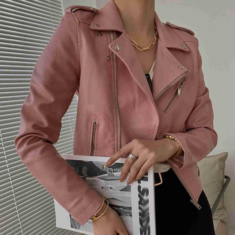 楽天市場】ライダースジャケット レディース PUジャケット 長袖 非対称