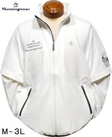 楽天市場】マンシング 2WAYブルゾン メンズ MGMXJK04 M/LL : ケンシマダ