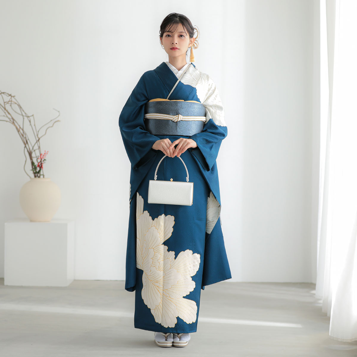 楽天市場】成人式早割クーポン10％オフ【振袖 レンタル】RS2124 正絹