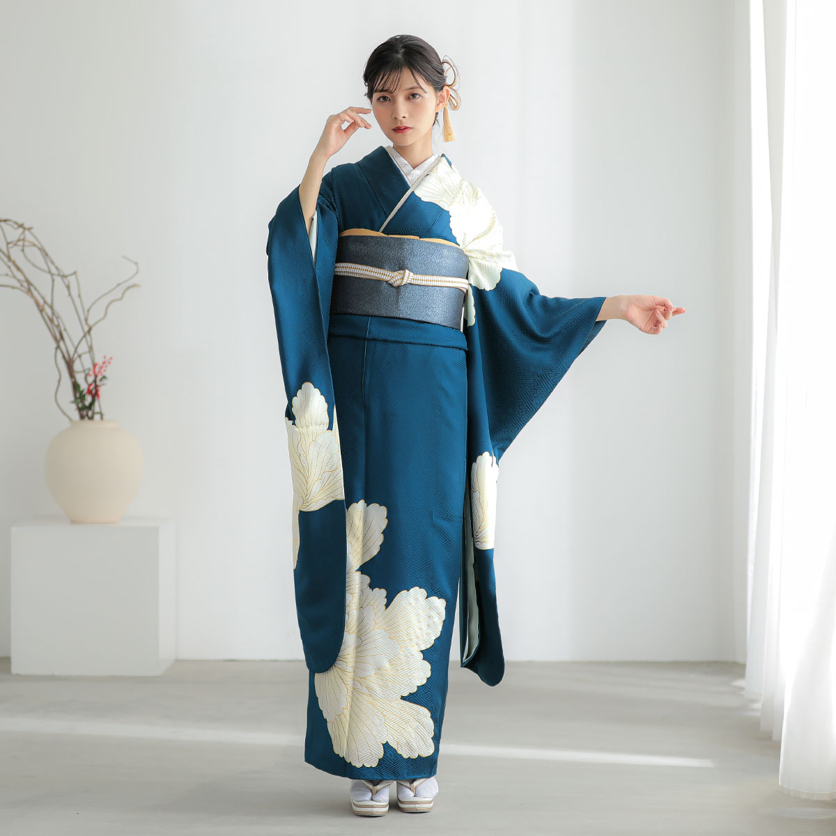 楽天市場】成人式早割クーポン10％オフ【振袖 レンタル】RS2124 正絹