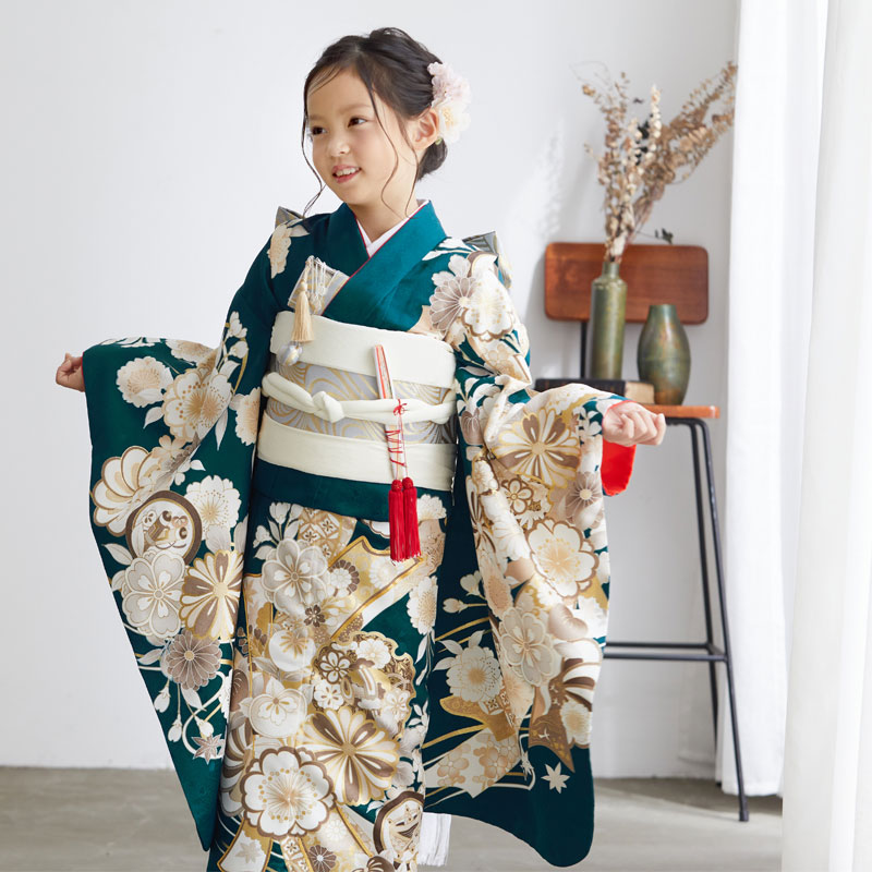楽天市場】【レンタル】753 七五三 着物 7歳 フルセット 女の子