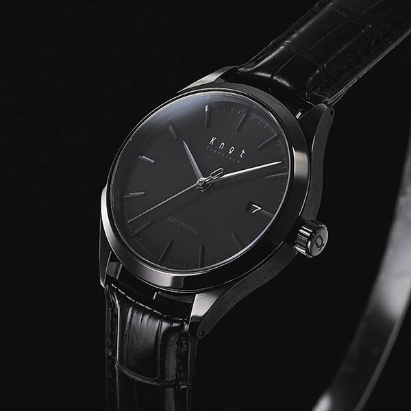 楽天市場】Knot ノット 時計 AT-38 オートマチック ブラック