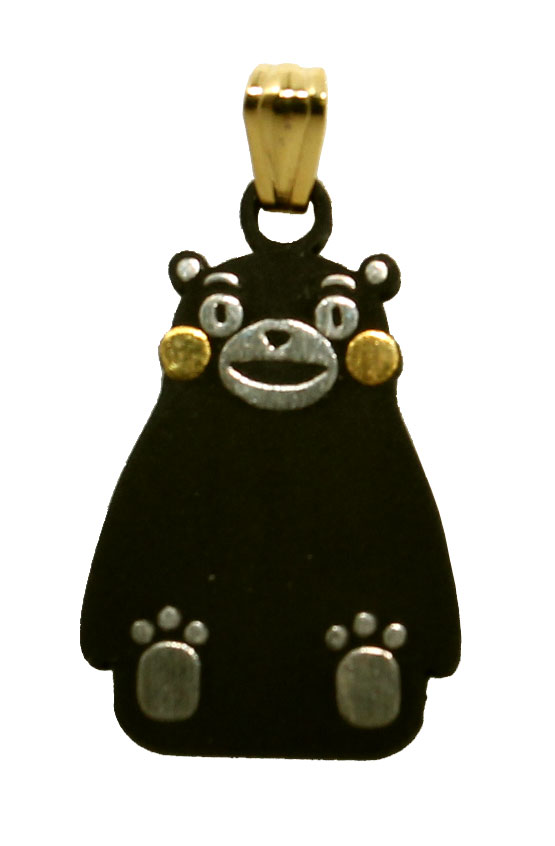 楽天市場】くまモン ペンダント 座 KM-06旧 くまモン グッズ 肥後象嵌
