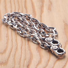 楽天市場】KC,s ケイシイズ ウォレットチェーン アルチザン シルバー