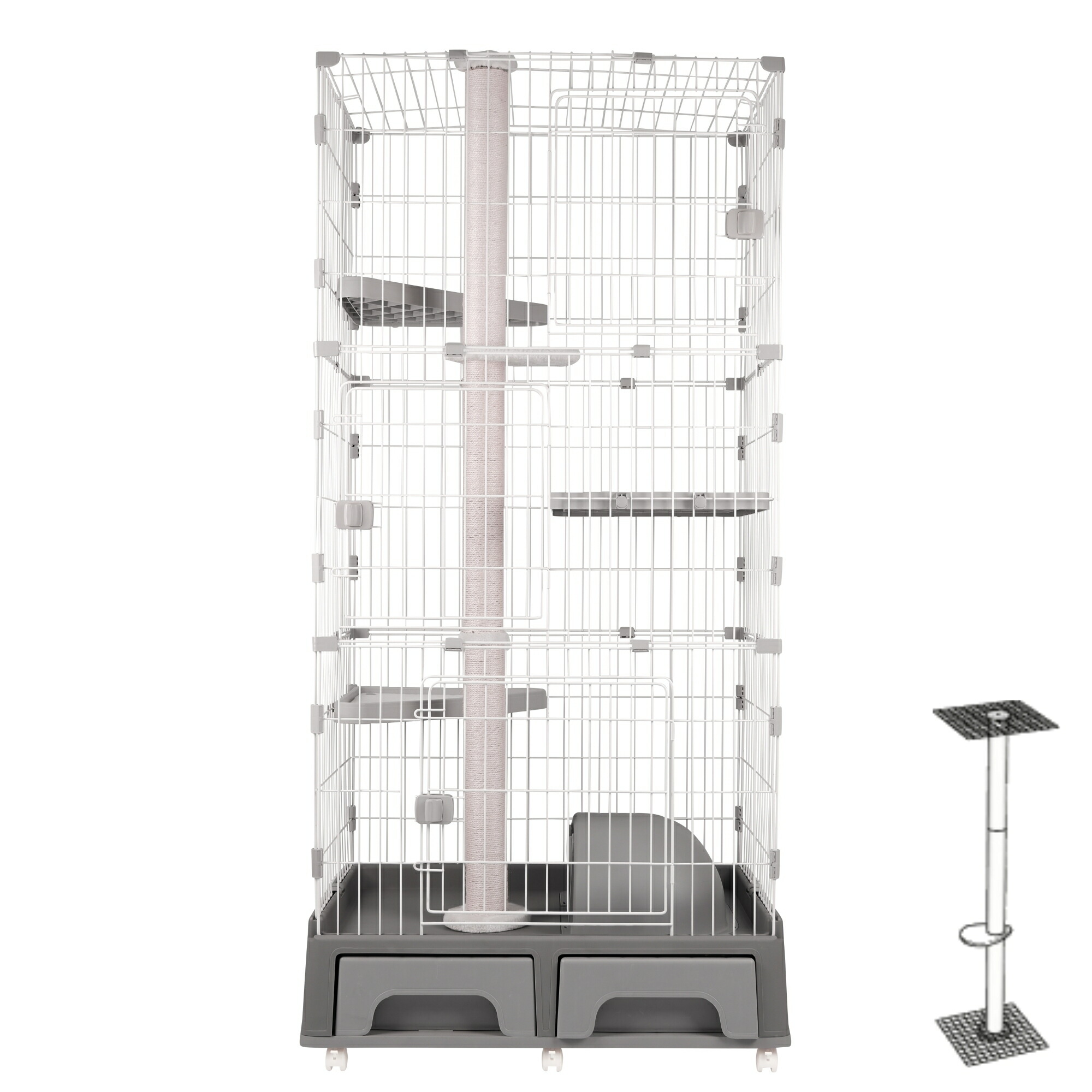 30％引き】MOTASAN キャットケージ ワイド 96x58.5x186cm Amazon.co.jp