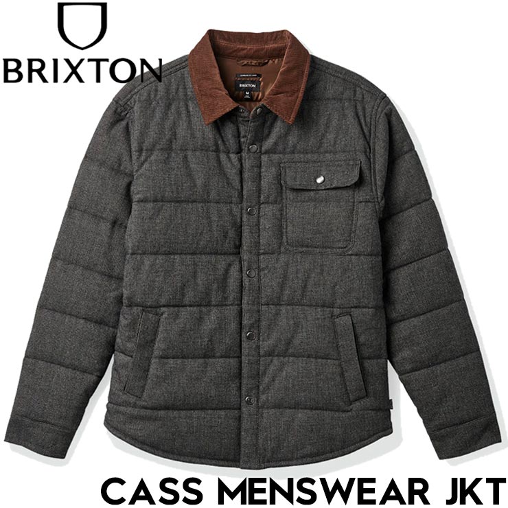 楽天市場】パファージャケット BRIXTON ブリクストン CASS MENSWEAR