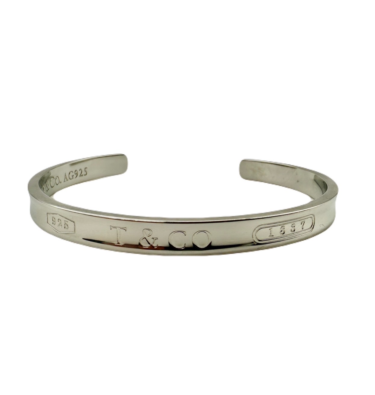 楽天市場】☆中古美品☆ ティファニー/Tiffany&co. ナロー 1837 カフ