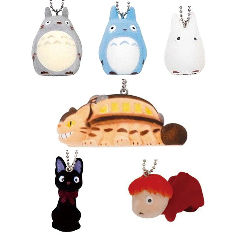 トトロレリーフホルダー と キキ の数字マスコットセット トトロ