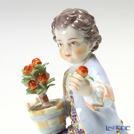楽天市場】マイセン (Meissen) マイセン人形 90c300／60360 花を持つ