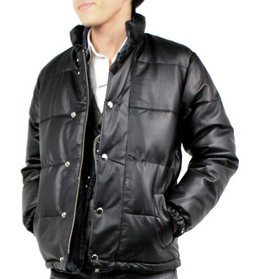 楽天市場】ショート レザー ダウンジャケット ラム革 ラムスキン