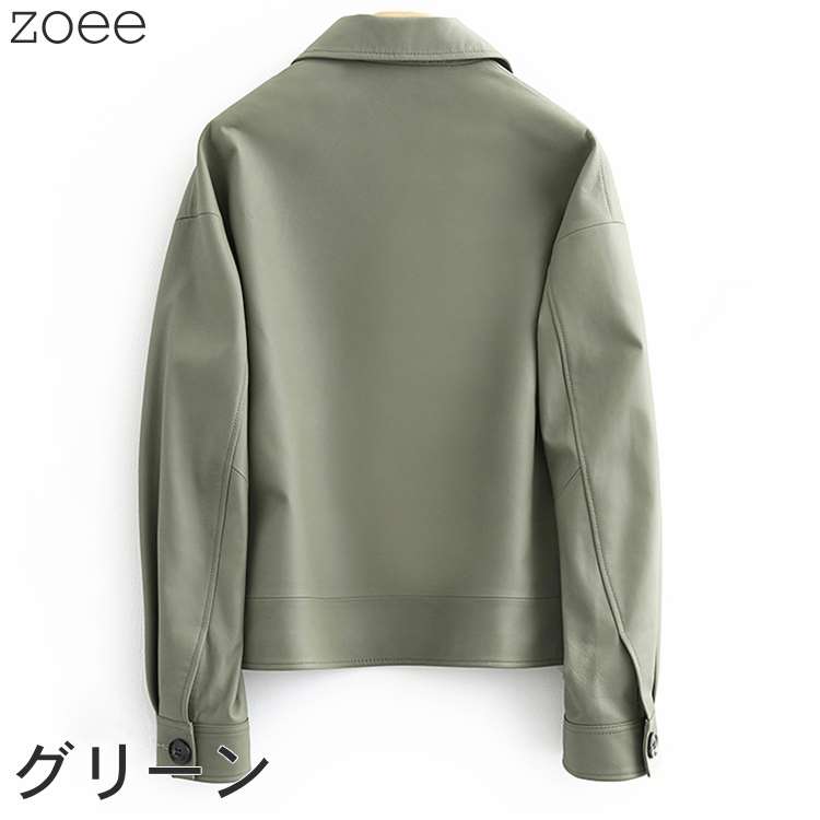 楽天市場】ラムレザージャケット レディース アウター ライダース