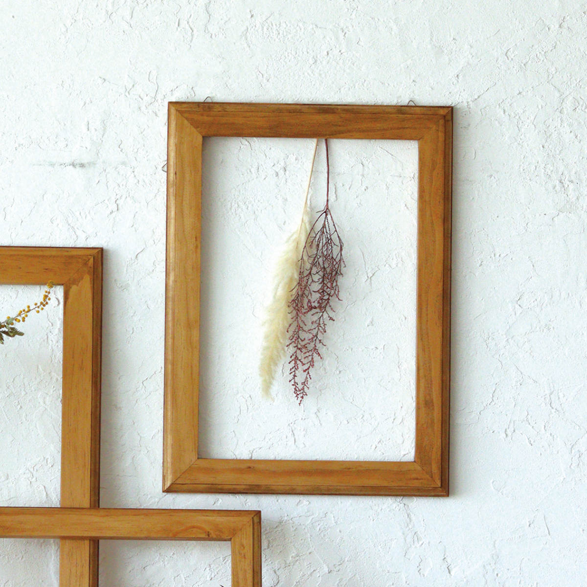 楽天市場】オブジェ ナインマーケ パイン フレーム M 天然木 （ 枠のみ
