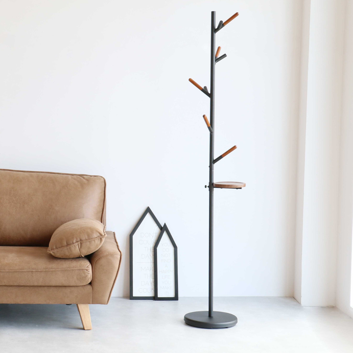 楽天市場】ポールハンガー コートハンガー コート掛け PoleHanger 木製