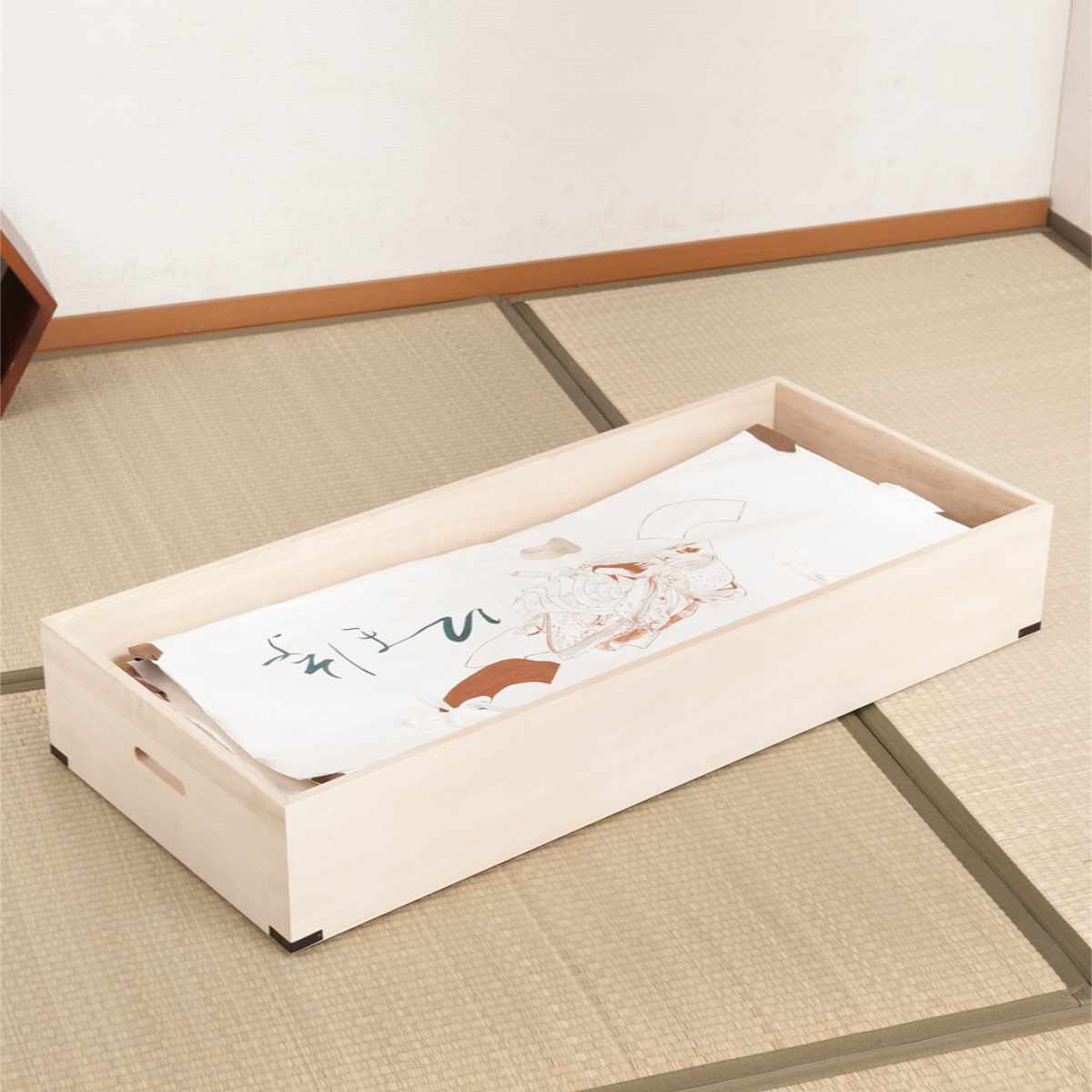 楽天市場】桐 衣装ケース 追加用 衣裳盆 深型 高さ13cm 蓋なし 天然木