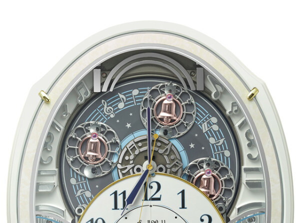 楽天市場】からくり時計 スモールワールドアルディN 電波時計 48曲収録