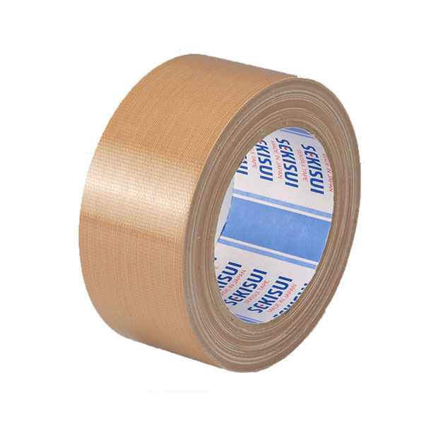 楽天市場】セキスイ 布テープ No600V 茶色 50mm×25M【1ケース30巻