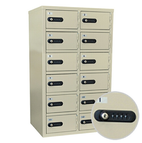 楽天市場】【送料無料】 ロッカー 金庫 貴重品ロッカー ダイヤル錠 No