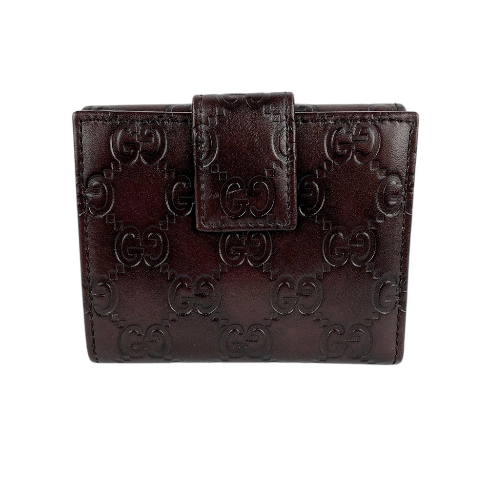 楽天市場】緊急値下げ □新同□ グッチ 二つ折り 財布 コンパクト