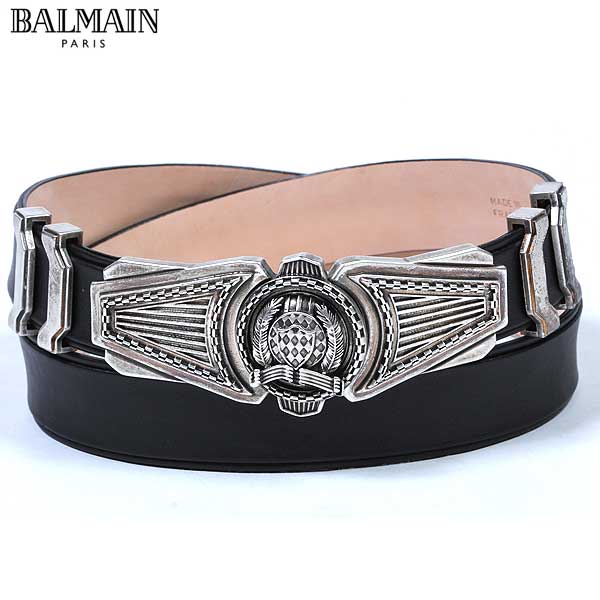 楽天市場】【完売】バルマン BALMAIN メンズ 小物 ベルト レザーベルト