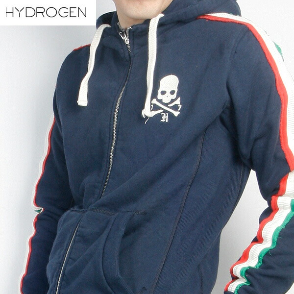 マークアンドロナパーカー ♡ スカル ピース柄 ハイドロゲンお好きな方