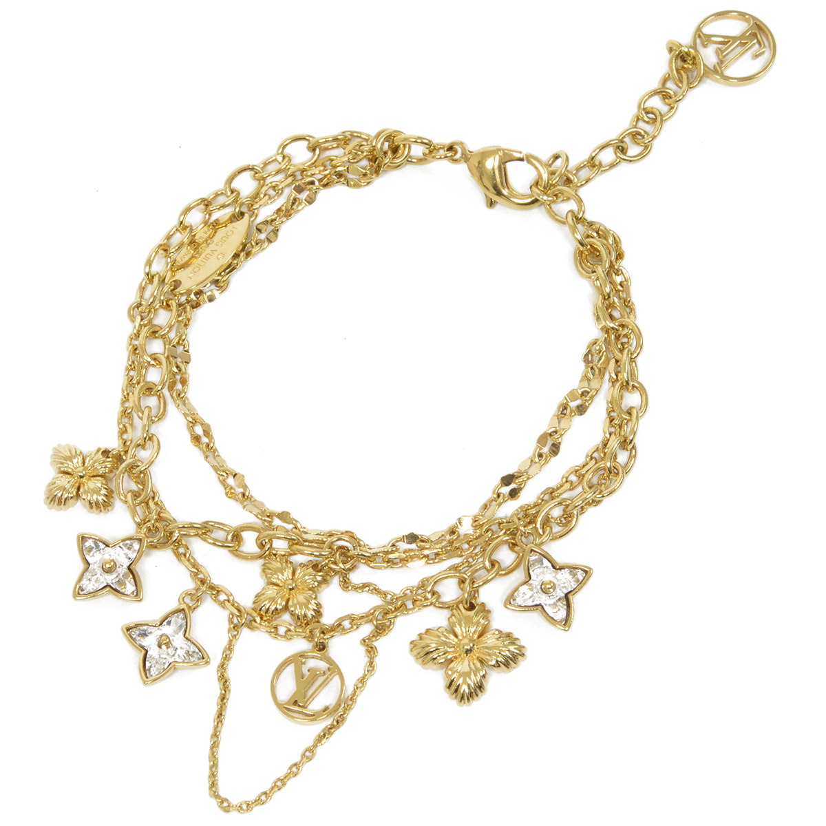 楽天市場】ルイ・ヴィトン M68375 ブラスレ・ブルーミング ストラス