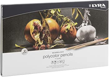 楽天市場】【中古】リラ 油性色鉛筆 ポリカラー 36色セット (メタル