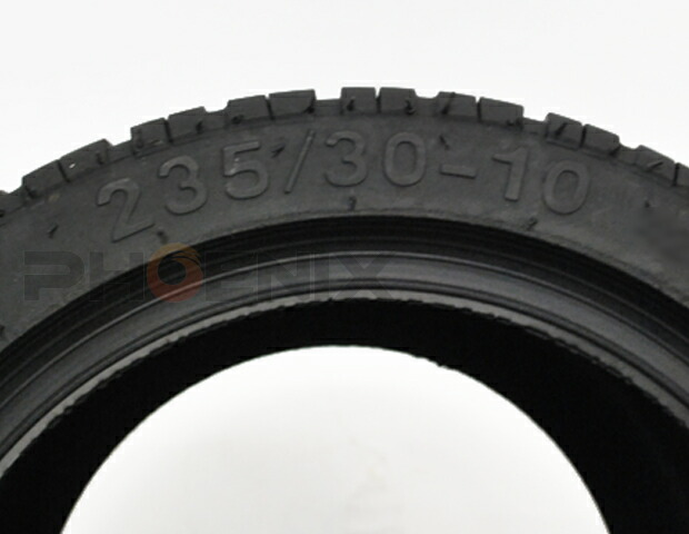 楽天市場】超扁平 チューブレス タイヤ 10インチ 235-30-10 ATV