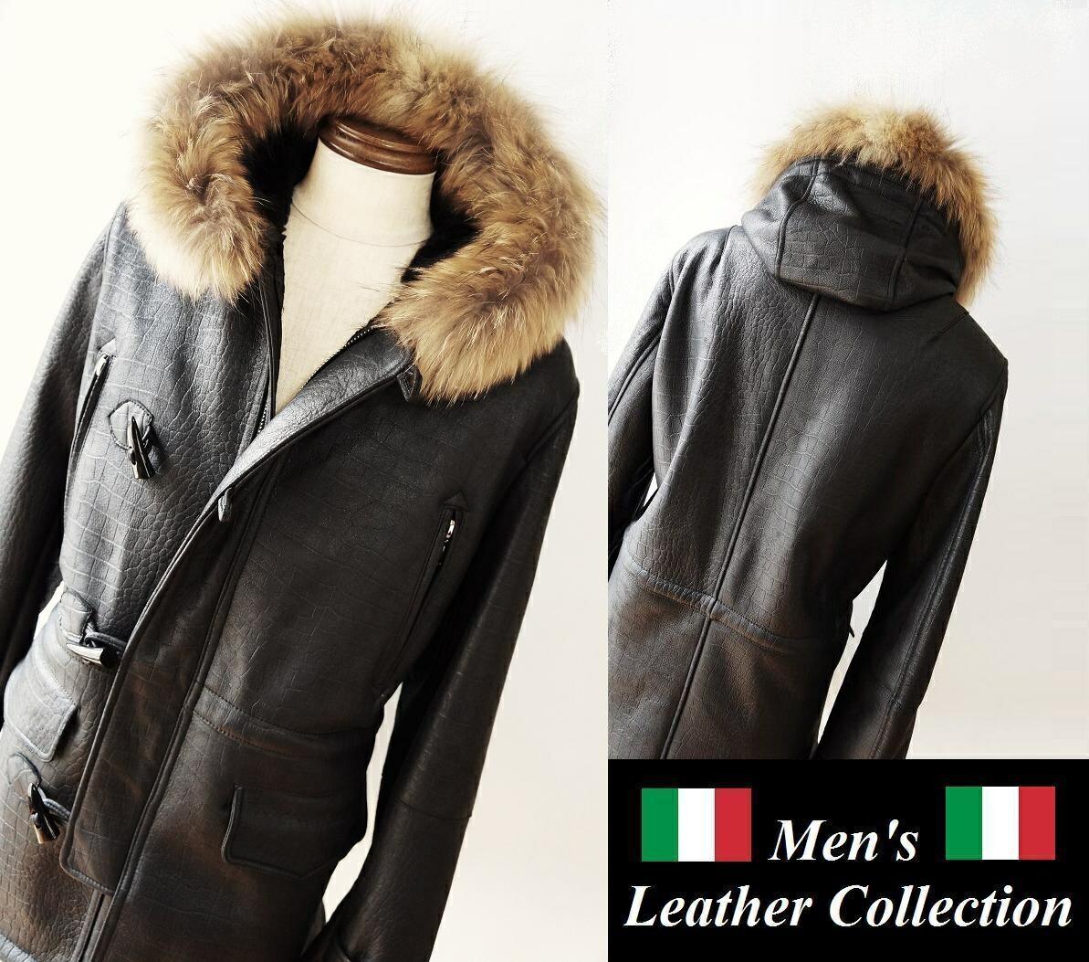 エンポリオアルマーニ(EMPORIO ARMANI) メンズレザージャケット・革