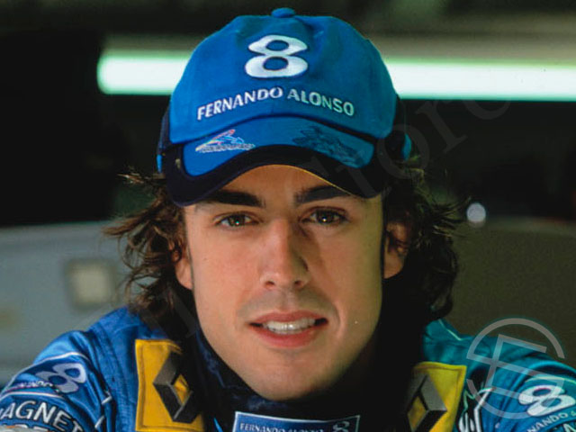 楽天市場】【送料無料】 フェルナンド・アロンソ 2004年 ルノー 支給品